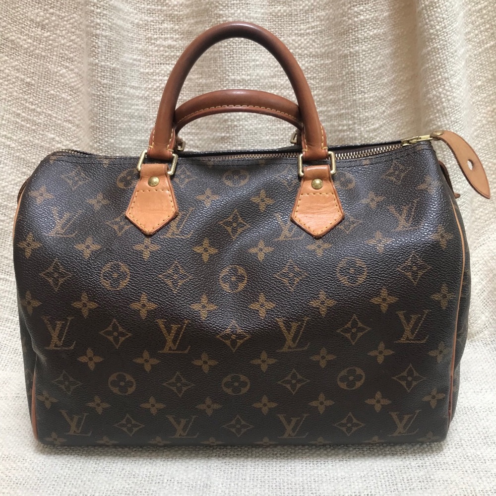 Authentic Louis Vuitton Monogram Speedy 30